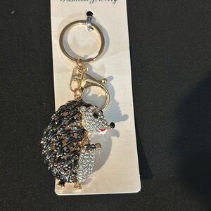 Hedgehog keychain